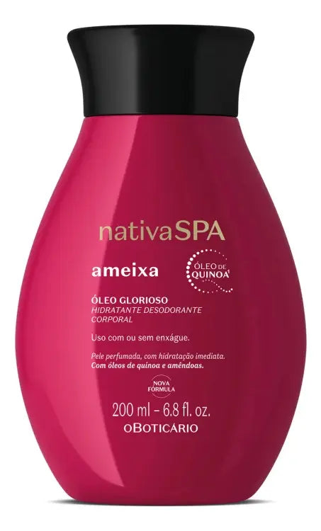 O Boticário Óleo Hidratante Desodorante Corporal Nativa SPA: Ameixa (200ml)